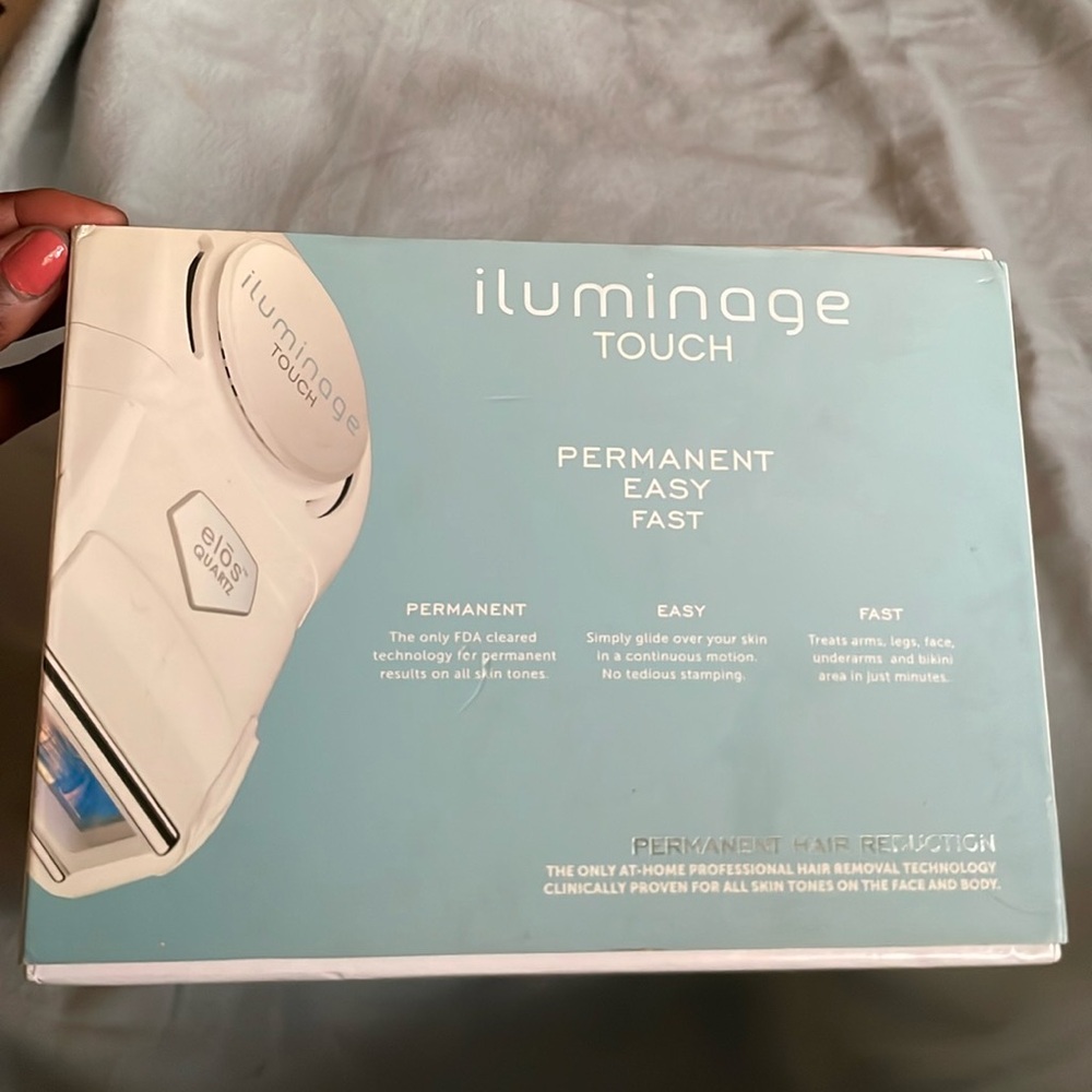 Iluminage laser hair removal machine